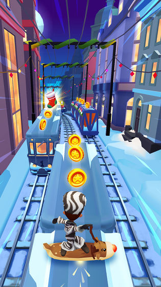 地铁跑酷subwaysurf