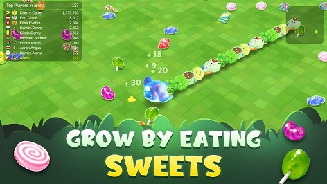 Sweet Crossing: Snake.io手机版截图3