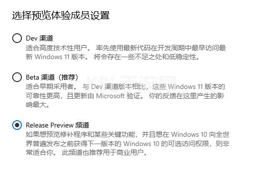 win11 dev渠道和beta渠道如何选择