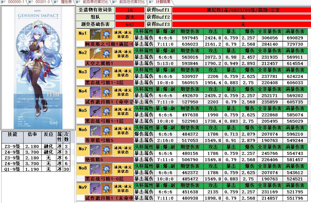 原神甘雨武器推荐：甘雨武器选择攻略[多图]图片2