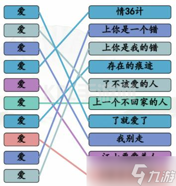 《汉字找茬王》连线爱的歌通关攻略