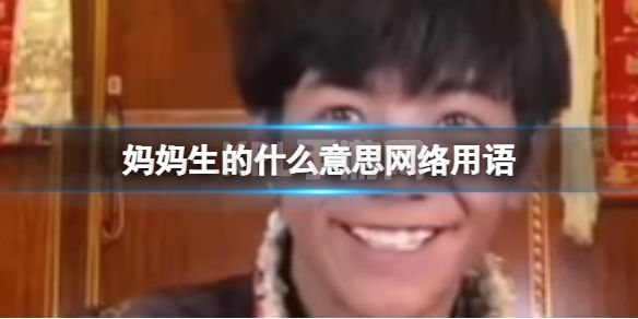 妈妈生的什么意思网络用语 我是妈妈生的什么意思