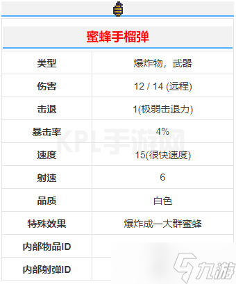 《泰拉瑞亚》蜜蜂手榴弹获得方法