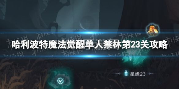 《哈利波特魔法觉醒》禁林单人探险23关怎么过 单人禁林第23关攻略